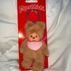 Monchhichi Bearchichi Plushie Keychain